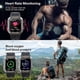 thumbnail image 3 of Reloj inteligente militar Smartwatch táctico impermeable al aire libre 5atm para hombres, 3 of 5