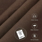 Magimate Utility Apron for Professionals and Hom Cooking, Adjustable Cross Back Strap, Large Pocket, Canvas Chef Apron - Brown
