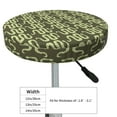thumbnail image 2 of Goofa Green Snake Printed Stool Covers Round, Waterproof Round Bar Stool Covers Anti-Slip Round Bar Stool Seat Cover with Elastic Bands Durable -12 inch, 2 of 7
