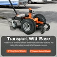 thumbnail image 6 of SuperHandy Motorized Trailer Dolly with Ball Attachment, 12V Standard Tires, Suitable for RVs, Boats, 6 of 7