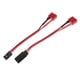 thumbnail image 1 of 2 Piezas Adaptador Conector RC Deans a Futaba JR T Plug a Futaba JR Accesorios para Modelos RC Material Metal Plástico Adecuado para Coches Barcos Aviones Repuesto Bricolaje, 1 of 5