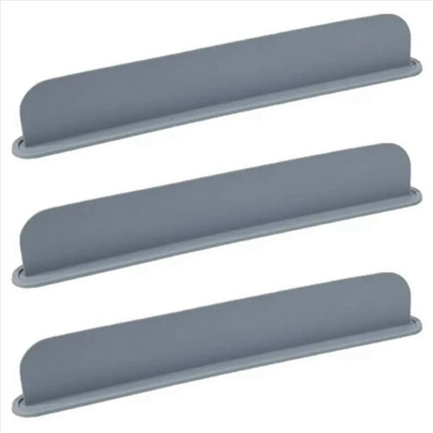 3X Protector Salpicaduras de Reutilizable, Deflector de Agua para Encimera de Silicona, Salpicaduras de Agua, Herramienta de Cocina para Baño