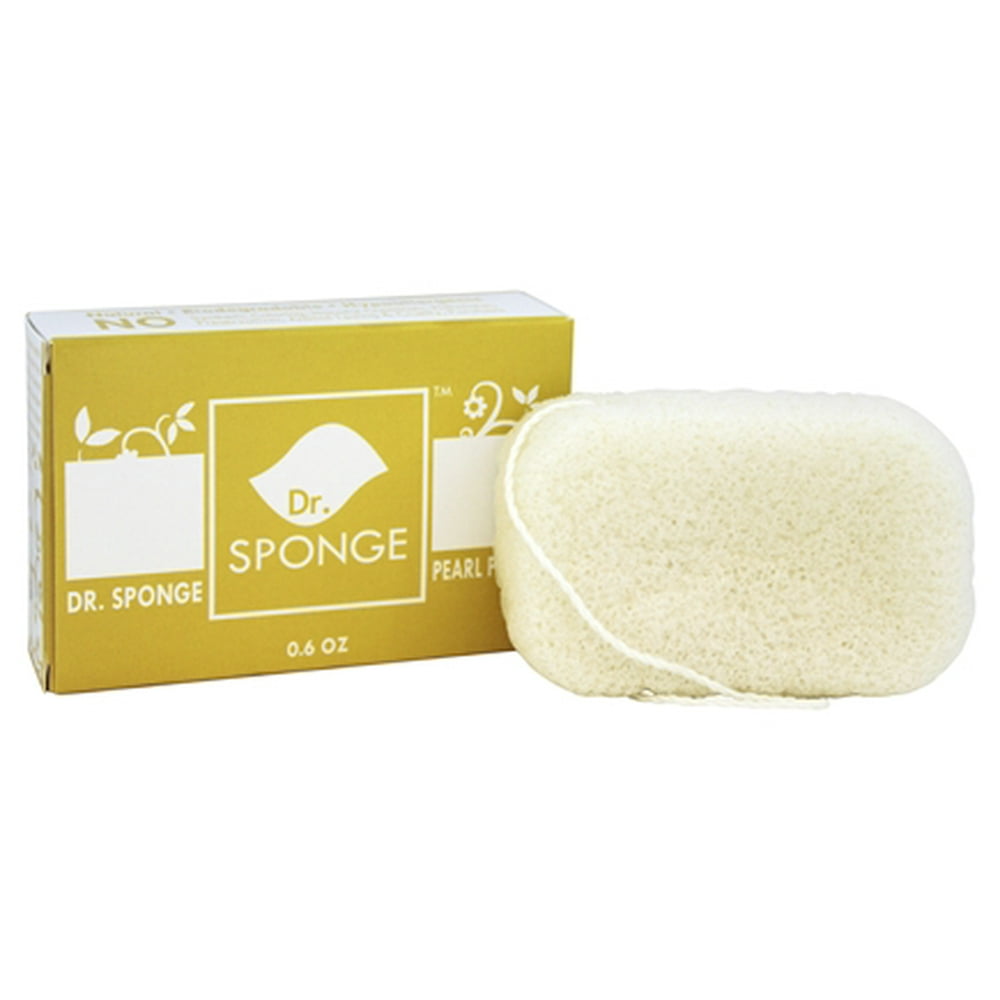 Dr. Sponge Konjac Sponge, Pearl Powder, 0.6 Oz