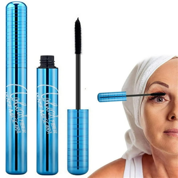 Mascara for Older Women, Black Mascara for Seniors with Thinning Lashes Waterproof Volumizing Mascara, Hypoallergenic Mascara for Sensitive Eyes