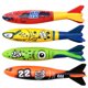 thumbnail image 1 of piezas de bandidos de torpedo de buceo submarino, juguete de piscina, juego de regalo de entrenamiento de juegos de agua divertidos para niños y niñas Zhivalor SM-413, 1 of 6