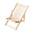 thumbnail image 1 of Sillón de casa de muñecas Mini silla plegable Accesorios para fotos Decoraciones de micropaisaje Diseño de escena Regalos Tumbona de simulació, 1 of 9
