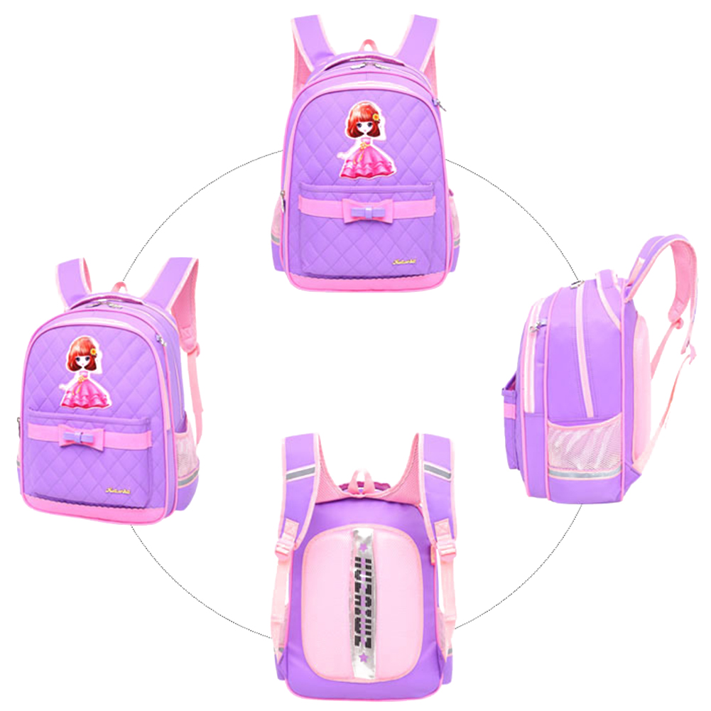 AIHOME 3 PCS Girls' Backpack Set Alleviating Burdens Protecting Spine