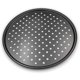 thumbnail image 1 of Sartén de pizza para horno, sartenes antiadherentes, sartén de pizza de acero al carbono con agujeros, charola para hornear pizza para horno y hornear, para el hogar, cocina, horno, 1 of 4
