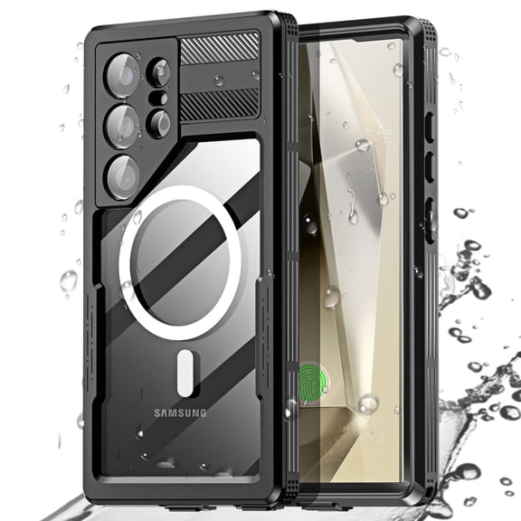 AICase For Samsung Galaxy S24 Ultra Waterproof Case Dust Shockproof Cover 360 Full Body Case IP68 Military Cover