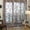 Wine Red, variant on 2Pcs Retro Peony Rose Sheer Curtains Vintage Elegant Rod Pocket Semi Floral Sheer Curtain Lace Voile Panel Drapes Tulle Window Curtains for Living Room Bedroom Dining Room Door Coffee 39 x 78 Inch
