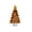 Brown, variant on Hwkond Christmas Tree Prelit Mini Christmas Tree Glass Ornaments Small Glass Christmas Tree Christmas Dollhouse Miniature Mini Winter Figurines For Crafts Holiday Xmas Party Decor