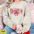 thumbnail image 2 of Grandma Valentine Day Sweatshirt, Valentine Day Grandma’s Shirt, Valentine Mini Hoodie, 2 of 6