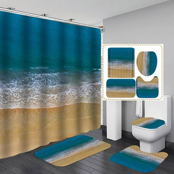 Prettyui Best Bamboos Shower Curtain, Best Curtain Material For Bathroom