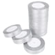 thumbnail image 1 of Cinta De Satén Con Purpurina, Accesorios Plateados Para Bricolaje, Rollo De Cinta De Satén, 10 Rollos Para Ingeniería De Flores Para Diseño De Embalaje ANGGREK Gift Wrapping Ribbon, 1 of 8