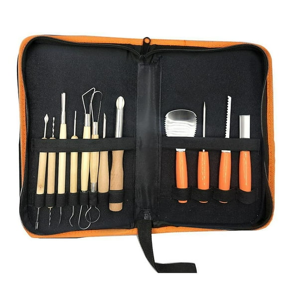 12Pcs Pumpkin Carving Tool Set Halloween Pumpkin Carving Kit Carving Knife