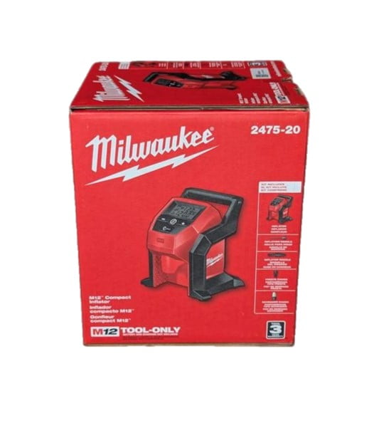 henry jovanko Milwaukee M12 Compact Cordless Air Pump Inflator 2475-20