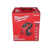 Milwaukee M12 Compact Inflator – Cordless Tire Inflator with TrueFill Auto Shut-Off, 120 PSI, LCD Display, Brass Chuck, Fast Inflation 2475-20 (Bare Tool)