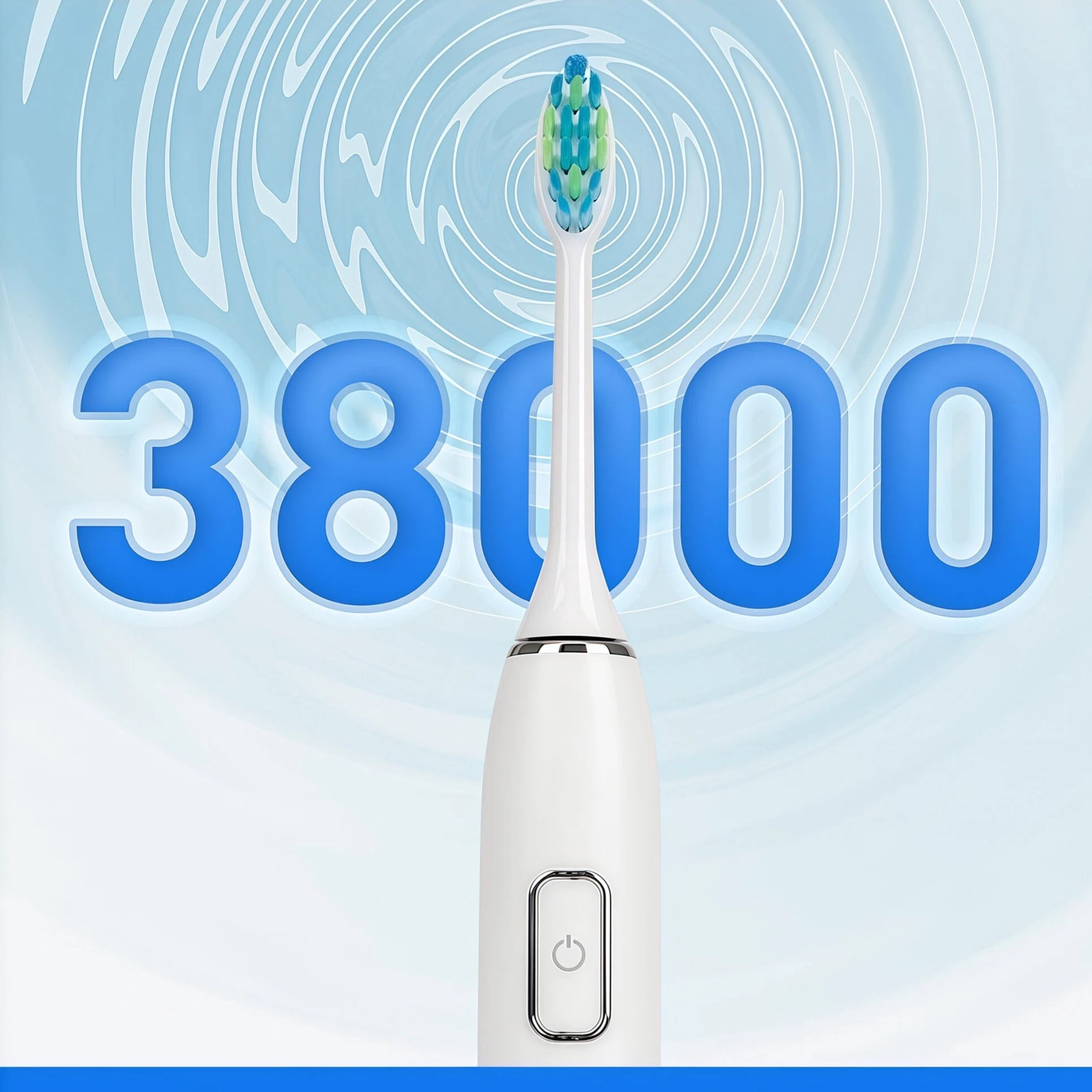 GUFICLE Diamond Pearl Adults Sonic Toothbrush, Induction Charging, 5 Modes, Black