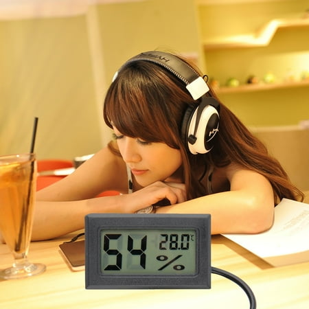 Mini Digital LCD Thermometer Hygrometer Humidity Temperature Meter Indoor
