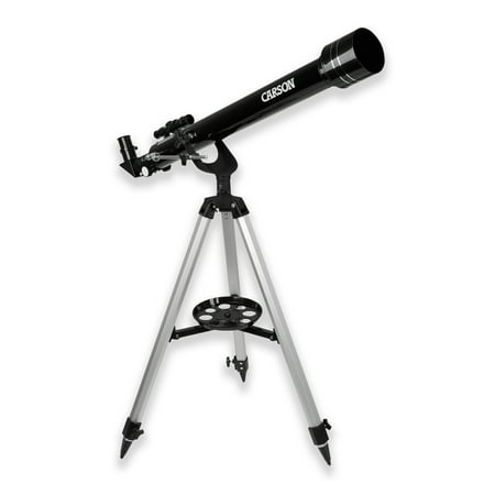 Carson SkySeeker 40-100x60mm Refractor Beginner Telescope with Tripod (Best Telescope For 1000)