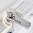 thumbnail image 5 of QualiVow Bathroom Sink Organizer, Over Faucet Storage Shelf for Kitchen and Bathroom, White Iron, 19.7 Inch, 5 of 6
