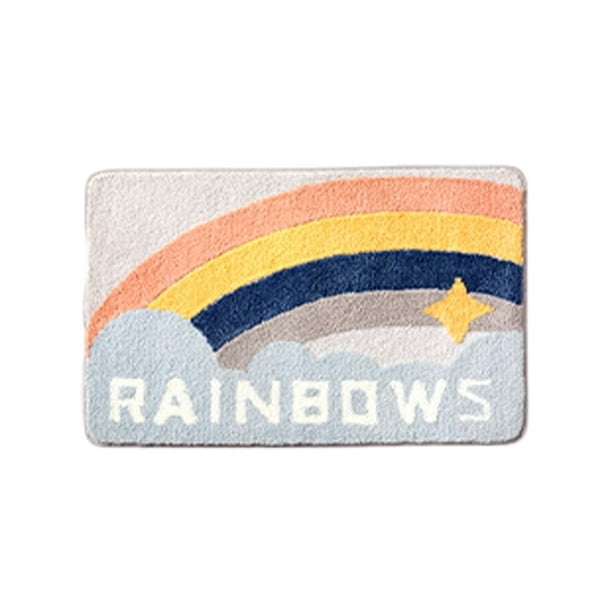 Alfombra de baño lindas alfombras de baño divertidas antideslizantes para decoración de bañera, alfombra de suelo súper absorbente, lavable a máquina, alfombra de baño para bañera, ducha, dormitorio