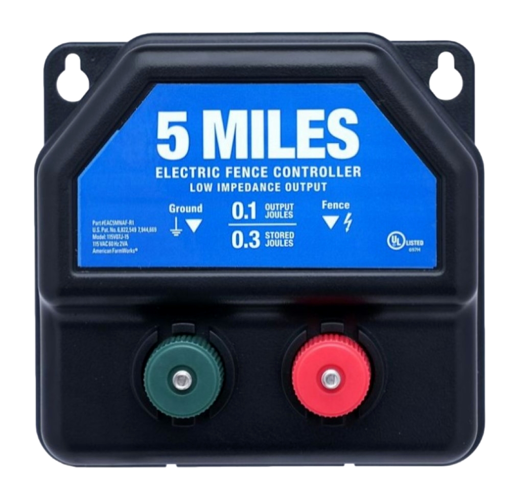 American FarmWorks EAC5MNAFW 5Mile Low Impedance Electric Fence