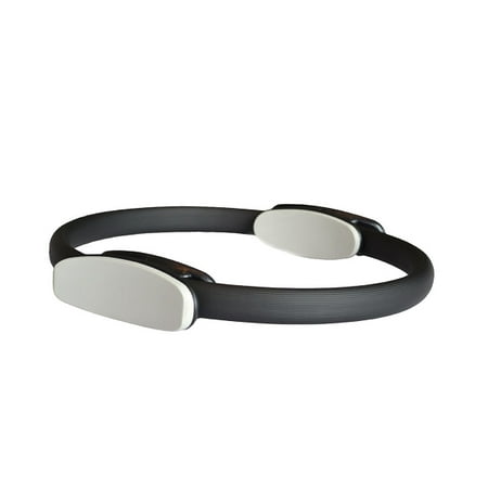 Yoga Direct Pilates Toning Ring with Stabilizing Grips - BLACK