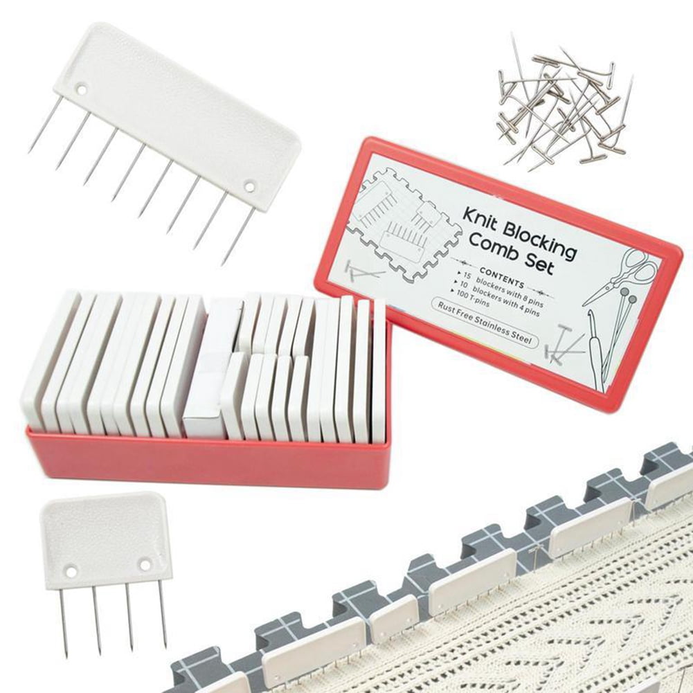 TOP! Sweater Knitting Fixed Needle Combing Yarn Shaping Tool DIY Hand