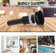 thumbnail image 2 of Masteelf 1Pcs Black Copper Sink Drain Plug for Bathroom Sewers Durable Round 2.7x2.7x7.7in, 2 of 8