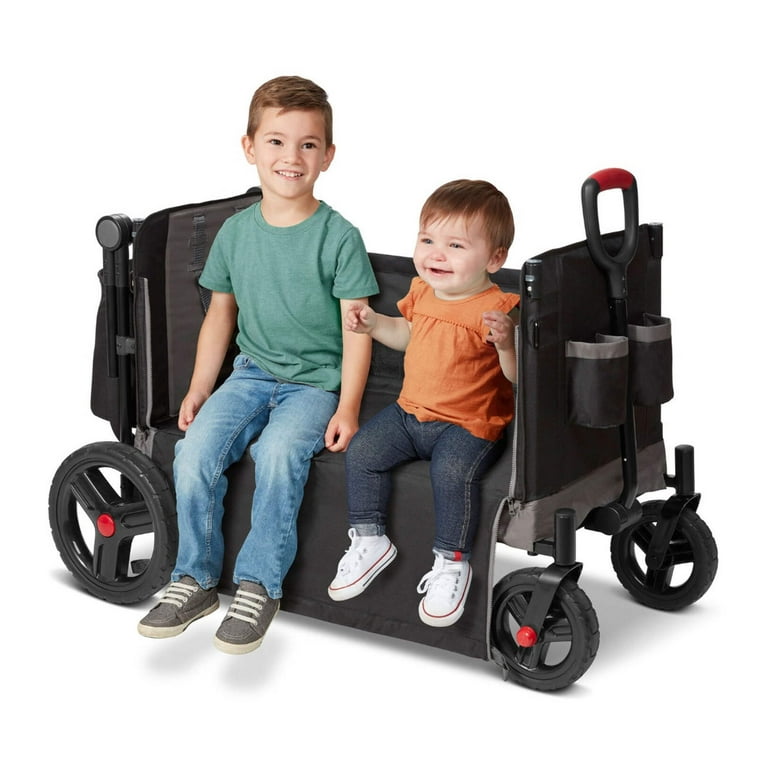Radio Flyer Trav'ler Stroll 'N Wagon with Cover, 120 lbs - Walmart.com