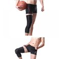 thumbnail image 2 of AMERTEER 1PC Long Knee Pads Compression Knee Sleeve Braces Crashproof Antislip for Support and Protection  for Sports and Outdoor Activity, 2 of 12