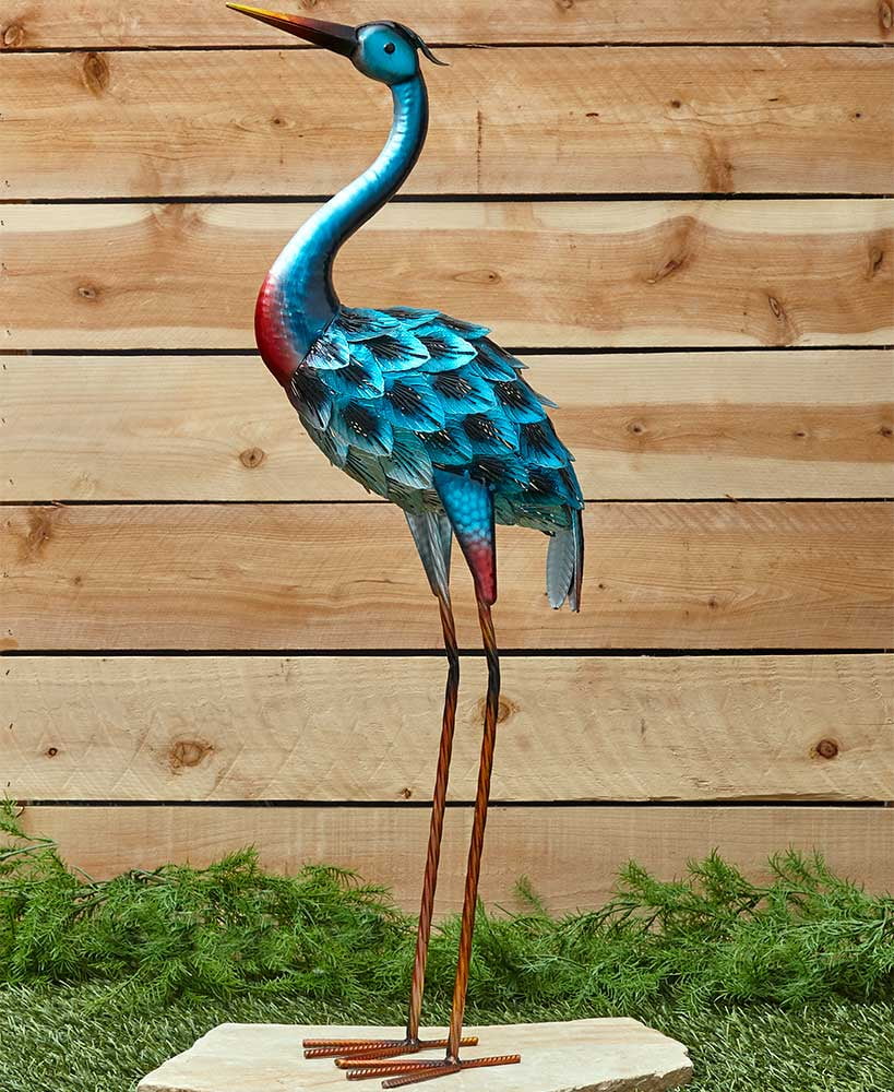 3D Colorful Glass Wall Art Dragonfly Flamingo Heron Birds Framed Sculptures Art 