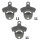 thumbnail image 1 of 3pcs Bottle Opener Wall Mounted, Bottle Opener, Beer Opener, Wall Bottle Opener, Retro Beer Opener, Perfect Gift For Beer Lovers, For Men, Your Dad Or, 1 of 5