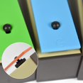 thumbnail image 4 of Xylophone Glockenspiel 8 Notes Chromatic Resonator Bells with Green Case, 4 of 4
