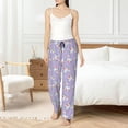 thumbnail image 4 of Fotbe Swan With Stars Pantalones de Pijama para Mujer, Pantalones de Dormir, Pantalones Pj con Cordón y Bolsillos-3X-Large, 4 of 6