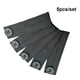 thumbnail image 4 of Bearachild Banda para el vientre Pantalones de maternidad cómodos Extensor de elasticidad Cintura ajustable Rectángulo Pantalones lavables Tela de costura y artesanía negro, 4 of 6