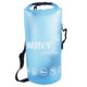 thumbnail image 4 of Bolsa seca impermeable con parte superior enrollable, ligera y portátil para flotar, senderismo y pesca. Azul, 4 of 9