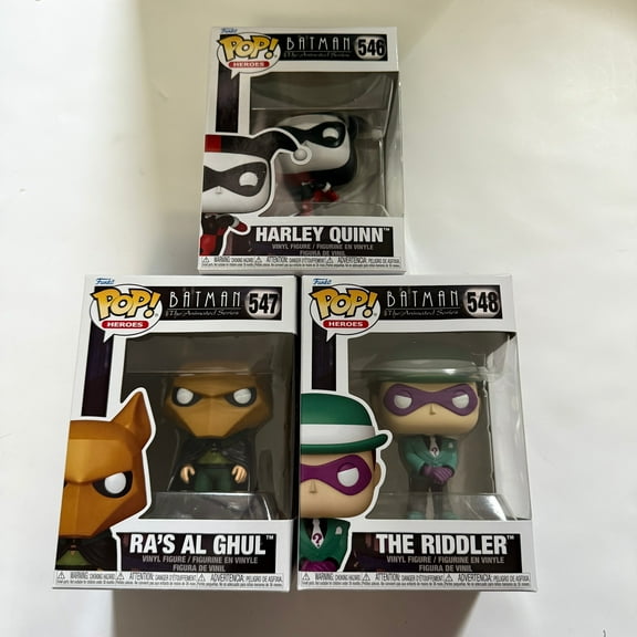 Funko POP! Heroes Batman The Animated Series Set of 3