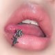 thumbnail image 2 of Vintage Rose Lip Anillo Pendientes Anillo C Sentimiento Diseño Pendientes Sweet Cool Girl, 2 of 7