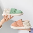 thumbnail image 3 of Womens Home Slipper Female Winter Warm Cartoon Plush Cotton Anti Skid Indoor Fuzzy Non Slip Room House Floor Shoes Waterproof, 3 of 6