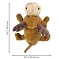 thumbnail image 5 of KONG® Cozie™ Plush Dog Toy with Squeaker, Marvin the Moose, Jumbo Extra Large, 5 of 6