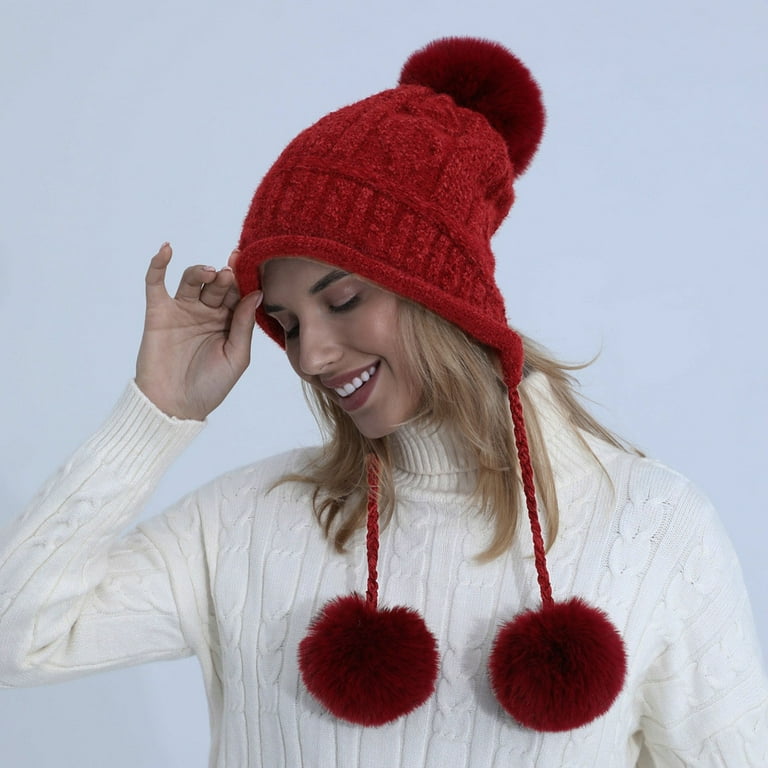 Crazy Pom Pom Thread Red