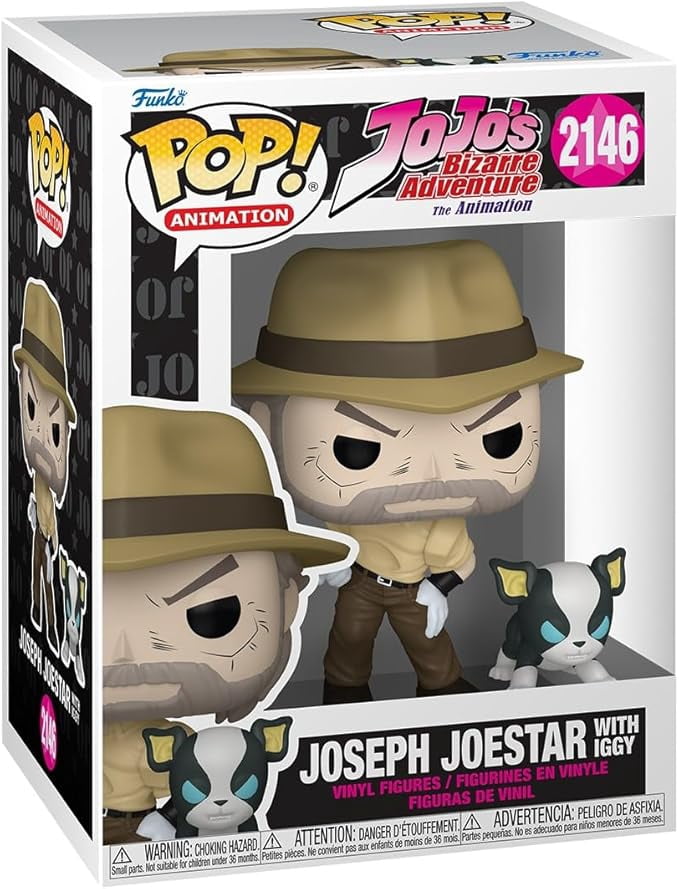 Funko POP! & Buddy: JoJo's Bizarre Adventure - Joseph & Iggy