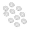 thumbnail image 2 of Pedal Toppers Universal transparente interruptor de pie cubierta de uñas plástico 10 Uds de moda par, 2 of 9