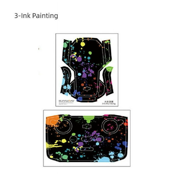 Waterproof Decals PVC Stickers Kit For DJI Mavic Mini 2 Drone Remote Controller.