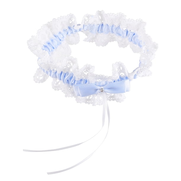 KAKOWELY 1 liga de novia para mujer, cinturón de encaje, anillo para la pierna, decoración para ropa de boda.