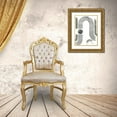 thumbnail image 3 of Vess, June Erica 25x32 Gold Ornate Wood Framed with Double Matting Museum Art Print Titled - Lunar Maze III, 3 of 4