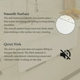 thumbnail image 7 of 36" Fireclay Farmhouse Kitchen Sink with Bottom Grid and Basket Strainer 90Lb, 7 of 7