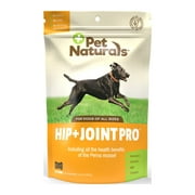 Pet Naturals Hip and Joint Care Pro Chew for Dogs, Duck Flavor, 60 Count
